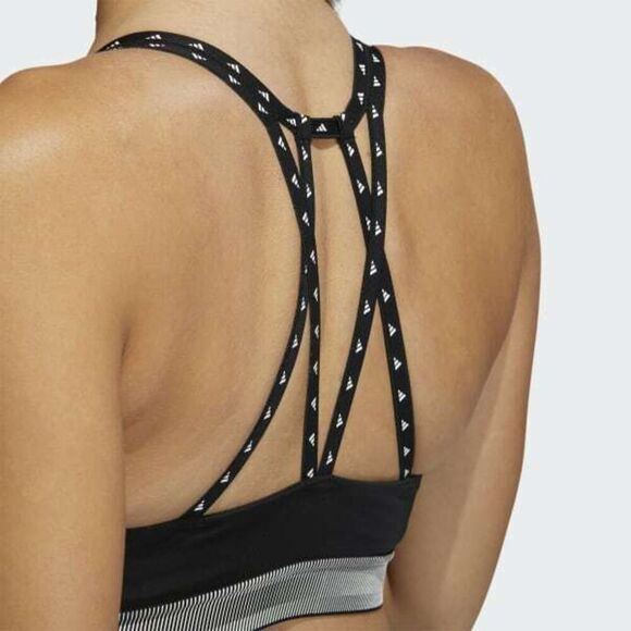 Adidas GL0580 Women's Sz XL Don't Rest Primblue Sports Bra Medium Support - Picture 6 of 9